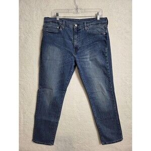 Levis 511 Jeans Mens 36x30 (actual 34x28) Slim Fit Tapered Stretch Denim BIG E